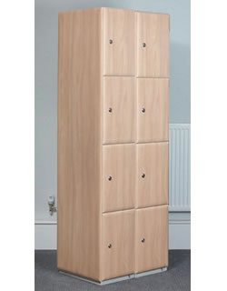 4 Compartment Locker